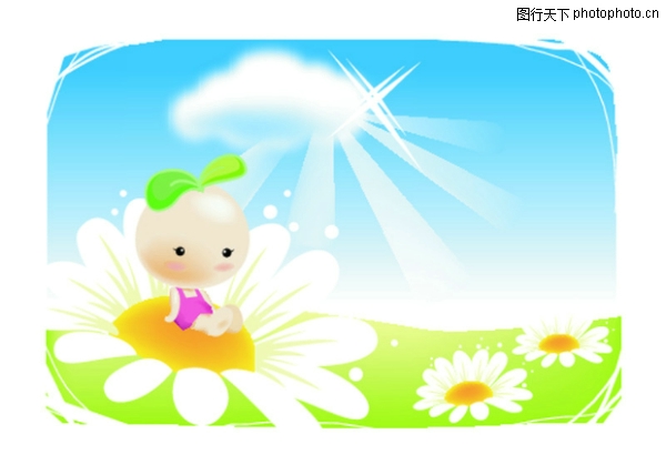 豆豆娃娃图片-卡通图,卡通,豆豆娃娃