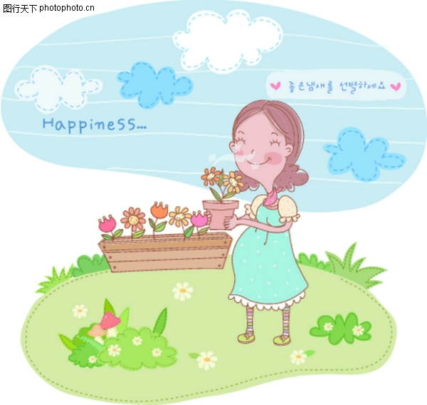 母亲生活图片-家庭图 热爱植物,家庭,母亲生活