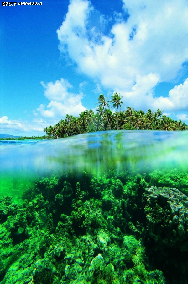 海邊景緻圖,自然風景圖片